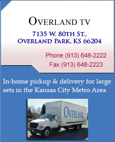 In-home pickup & delivery tv repair service